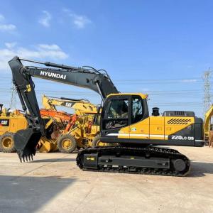China Korea Original Hyundai R220 Crawler Excavator Weight 22Tons Recondition on sale