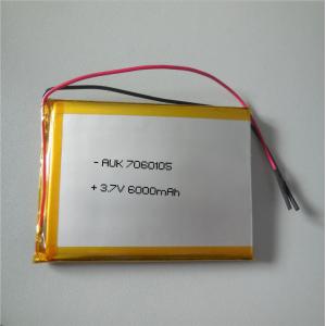 Buy cheap Stable Custom LiPo Battery 3.7V 6000mAh Overcurrent Protection from wholesalers