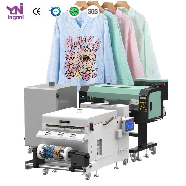 Buy cheap Ingani New Dtf Drucker Pet Film t Shirt Printing Machine 30 cm Automatic 12 Inch I1600 2 Head Dtf Printer With Powder Shaker from wholesalers