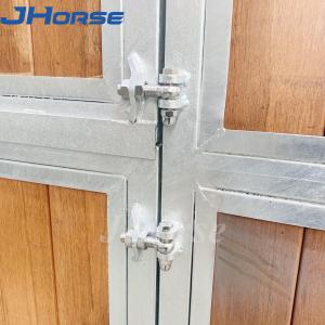 Buy cheap Galvanized Full Bamboo Portable Horse Box Stalls 3.5m 3.6m Steel Frame from wholesalers