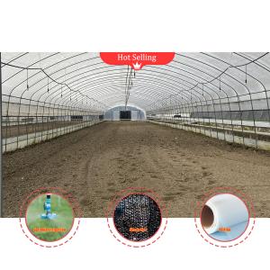 Buy cheap Customizable Mushroom Greenhouse with Manual or Electric Roll Up Ventilation from wholesalers