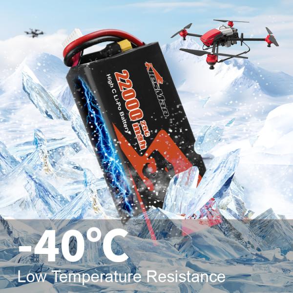 High Capacity 8S 29.6V 22000mAh Lithium Polymer Batteries for Racing 15 inch FPV