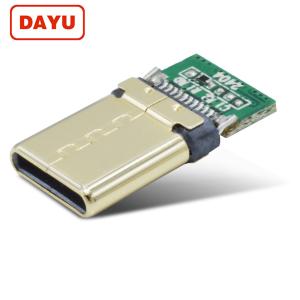 Buy cheap 16P Golden Plated Usb 3.0 Type C Connector With Data+Charging Function from wholesalers