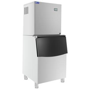 Buy cheap Split Moon Restaurant Ice Machine Commercial Ice Maker Machine Freestanding product