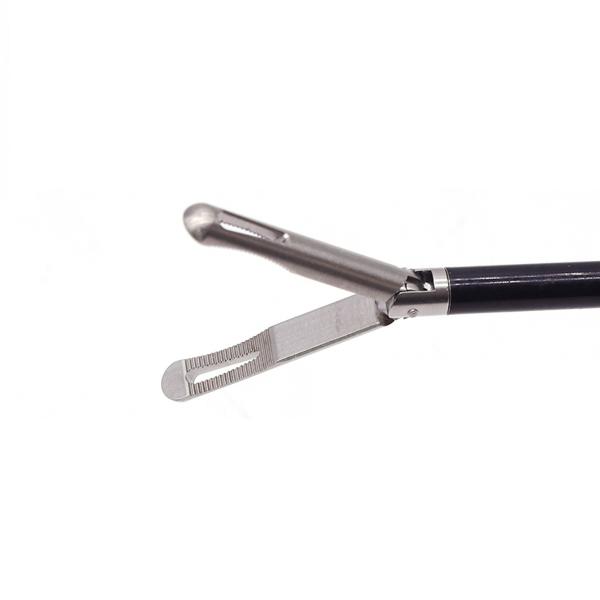 Buy cheap Steel Wanhe 5mm Laparoscopic Surgical Appendix Grasping Forceps with 1 Year Shelf Life from wholesalers