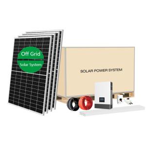 Buy cheap LOG 5KW Off Grid Solar System MPPT 5000 Watt Solar Generator Kit from wholesalers