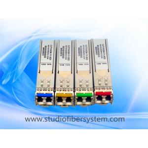 Buy cheap 20KM dual broadcast 3G SDI Video SFP Optical Transceiver module for dual 1310nm wavelength over dual LC fiber from wholesalers