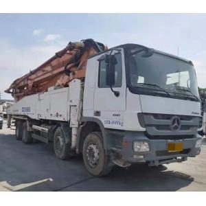 Buy cheap Semi-Dry Shotcrete Zoomlion 52m Used Concrete Pump for Ready-Mix Construction Machinery from wholesalers