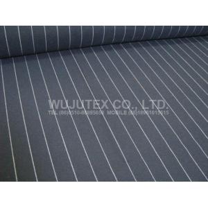 Buy cheap TR spandex 63% polyester 33% rayon 4% span, spanden in both weft and weft,  stripe, pattern size:22mm  Art. WJY5328# from wholesalers