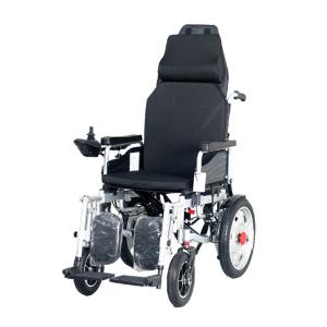 2025 Intelligent Folding Electric Wheelchair Powerful Brake Joystick Walker and