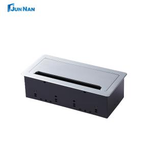 Buy cheap 110V 220V Table Hidden Sockets Universal USB Power Smart Built In Electric Socket With Slider Cover from wholesalers