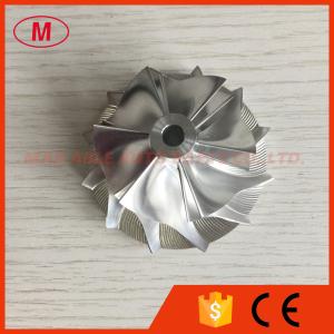 Buy cheap CT26 43.20/58.00mm 6+6 blades high performance Turbo Billet/aluminum 2024/milling compressor wheel from wholesalers