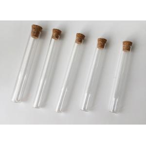 Buy cheap Chemical Stable D25 10CC Borosilicate Glass Test Tubes from wholesalers