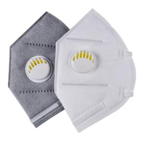 Buy cheap White Color Folding FFP2 Respirator Mask Antibacterial for Public Place from wholesalers