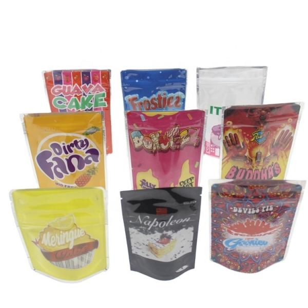 Quality CMYK Printed Flat Bottom Stand Up Pouch for sale