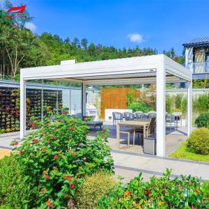 Buy cheap Customized Size 3x3m Motorized Aluminum Pergola with Waterproof Remote Control and Smart Home Integration from wholesalers