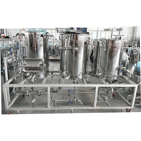 Quality Tri Clamp Stainless Steel Conical Fermenter Industrial Brewing Conical Fermenter for sale
