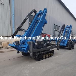 Buy cheap Small Hydraulic Pile Driver Drill Depth 20-30m With 32HP Diesel Engine from wholesalers