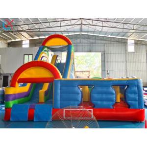 Buy cheap Factory Inflatble Colorful Bouncy House With Double Slides Combo Jumping Castle from wholesalers