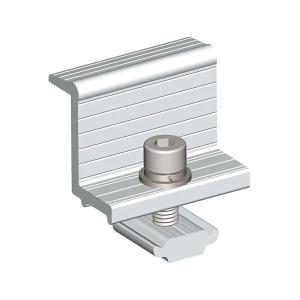 Commercial Solar Panel End Clamp Adjustable Photovoltaic End Clamp ISO9001