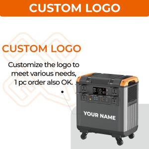 Buy cheap 3000W Portable Power Station with EU Plug Flashlight and Jump Starter for Home Outdoor Use from wholesalers