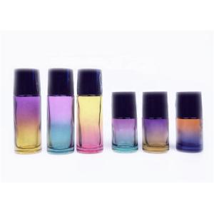 10 Ml Gradient Color Glass Roller Bottles For Essential Oil Roll On Bottle