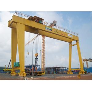 Buy cheap 42M Span Trussed Type Gantry Crane 75ton Capacity In Shipyard from wholesalers