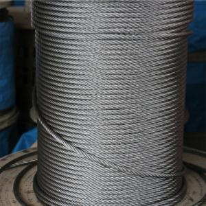 SS304 SS316 Steel Cable Ropes for Customized Inox Cable Magnetic or Non-magnetic