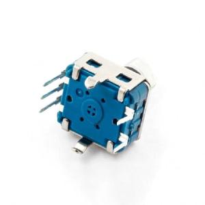 Buy cheap Hot selling Half shaft 10mm rotary encoder Knob code switch EC11 with switch 20 pulse 20 positioning from wholesalers