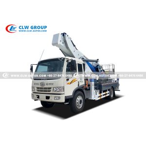FAW J5K 45m Aerial Lift Truck for RHD Emergency Operations High-Altitude