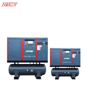 10L-150L Permanent Magnet Single Phase Screw Compressor Variable Frequency