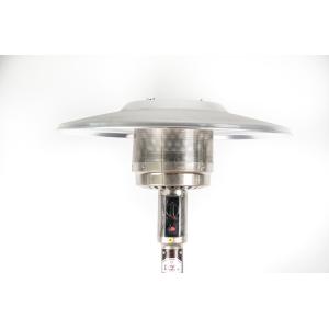 Buy cheap Hammer Tone Bronze Round Radiant Patio Heater , External Gas Heaters 813mm Reflector product