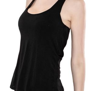 Buy cheap Modale Womens Longline Sports Bra Loose Breathable Solid Pattern from wholesalers