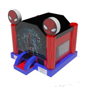 China Commercial Inflatable Bounce House With Spider-Man Patterns on sale