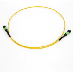 Buy cheap PVC LSZH 8/12/24 Fiber MPO Trunk Cable Type B Polarity SM MM from wholesalers