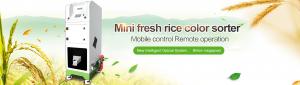 Buy cheap Mobile control remote operation Mini fresh rice color sorter Mini Optical CCD Rice Color Sorter Machine product