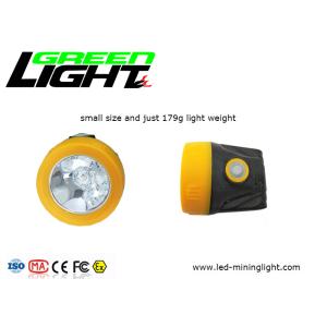 Buy cheap Lithium Ion 300mA 10000lux Mining Hard Hat Lights 110LUM from wholesalers