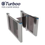 Buy cheap RFID Access Controller Swing Electronic Turnstile Gates With Anti - Pinch Function from wholesalers