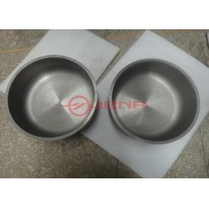Buy cheap Silver Grey Tungsten Crucible , Sintering Tungsten Cup For Crystal Grower from wholesalers