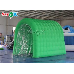 Buy cheap 3x2x2.5mH Removeable Green Inflatable Disinfection Channel Isolation Tunnel from wholesalers