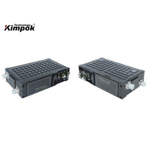 Tactical Backpack COFDM IP Transceiver , PTMP Video Data Transmitter and