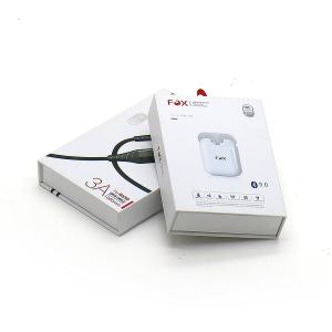 Customized Data Cable Packaging Box Headphone Packaging Box Folding Recycled