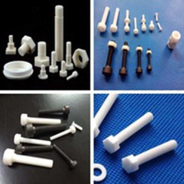 Quality High Temperature Resistant Machining Ceramic Parts Zirconia Components Screw for sale