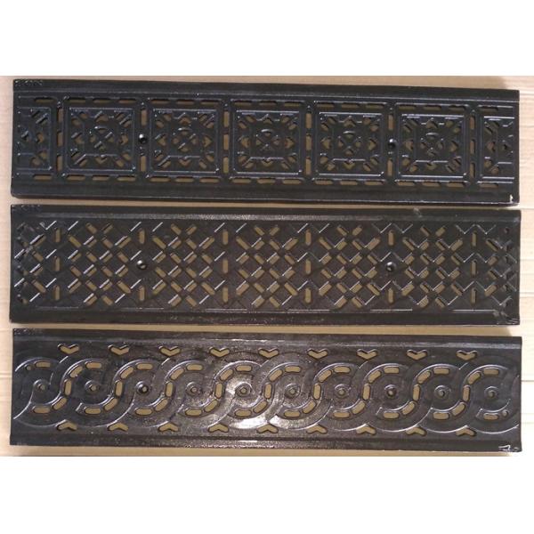 Quality Automatic Line  Metal Driveway Drainage Grates Deco Weave / Diamond Patterns for sale