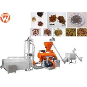 Buy cheap Modulator Steam Fish Feed Extruder Machine , Control Shrimp Floating Fish Feed Machine product