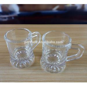 Buy cheap Customize Unique Shot Glasses , Mini Shot Glasses With Embossed Bottom from wholesalers