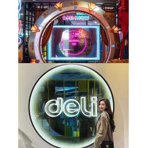 Buy cheap 50C Wifi Infinity LED Mirror Infinite Mirror Neon for Dynamic Flag and Graphic Playback from wholesalers