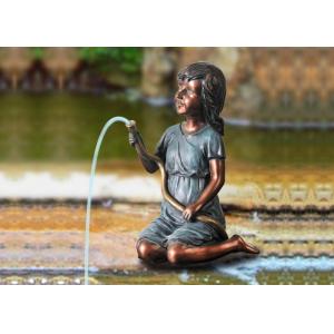 Buy cheap Littele Girl Water Fountain Spitters With Pump from wholesalers