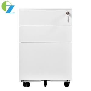 Buy cheap Storage 3 Section Slideway Mobile File Cabinet Rotating Assembled from wholesalers
