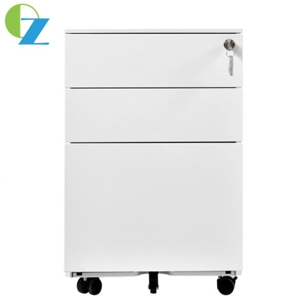 Buy cheap Storage 3 Section Slideway Mobile File Cabinet Rotating Assembled from wholesalers
